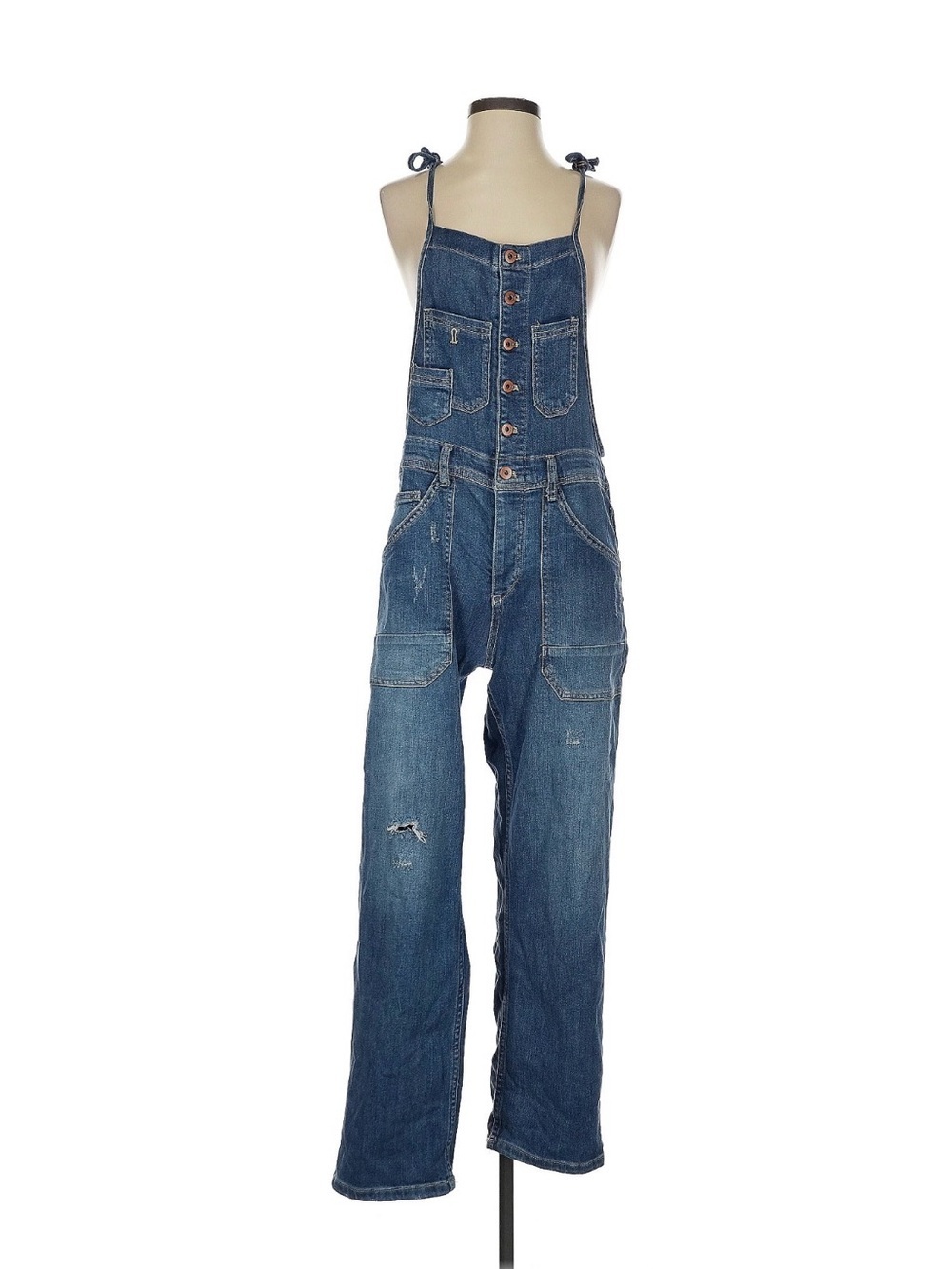 Pilcro Anthropologie The painters denim overalls 27